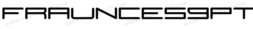 Fraunces9pt Bold字体转换